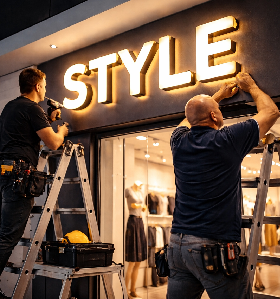 Signage Installation